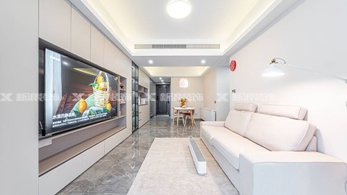 98㎡淺灰色系全屋定制落地，真的香~|長沙全屋整裝
