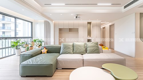24w預算，把150㎡的奶油風裝修成什么樣|長沙全屋整裝