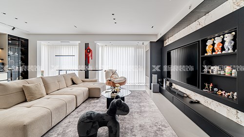 192m²創(chuàng)意式輕奢風 完工實景|長沙全屋整裝